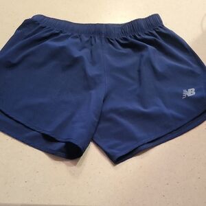 New Balance Women's Navy Athletic Shorts
